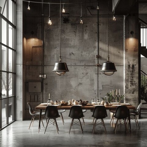 A closer look at Urban High End Industrial Makeover